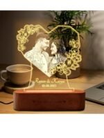 Everlasting Love Personalized Photo Lamp - Image 3
