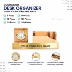 Premium Desk Organizer | Best for Corporate Gifting | FeelPrint.in